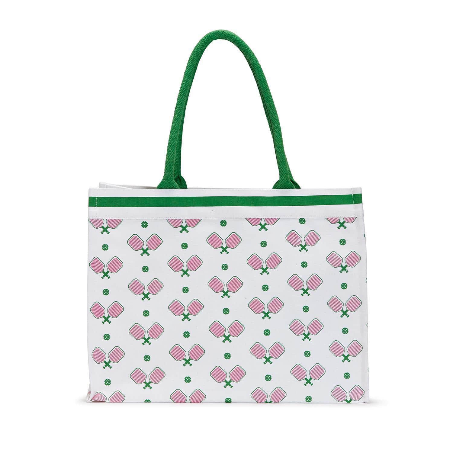 Pickleball Cotton Canvas Tote